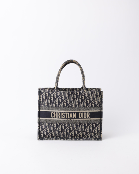CHRISTIAN DIOR Medium Oblique Book Tote Bag