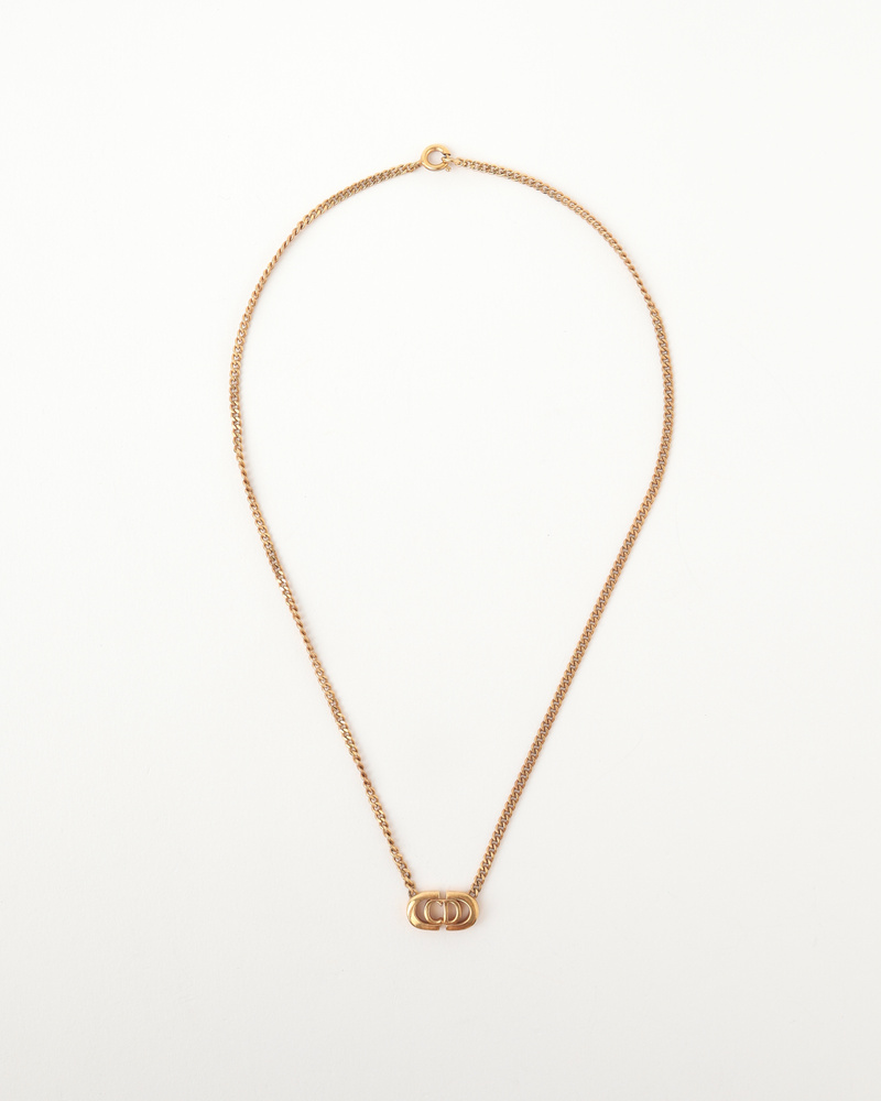 アクセサリー Dior CD Logo Figaro chain gold necklace アクセサリー Dior CD Logo Figaro chain gold necklace Christian