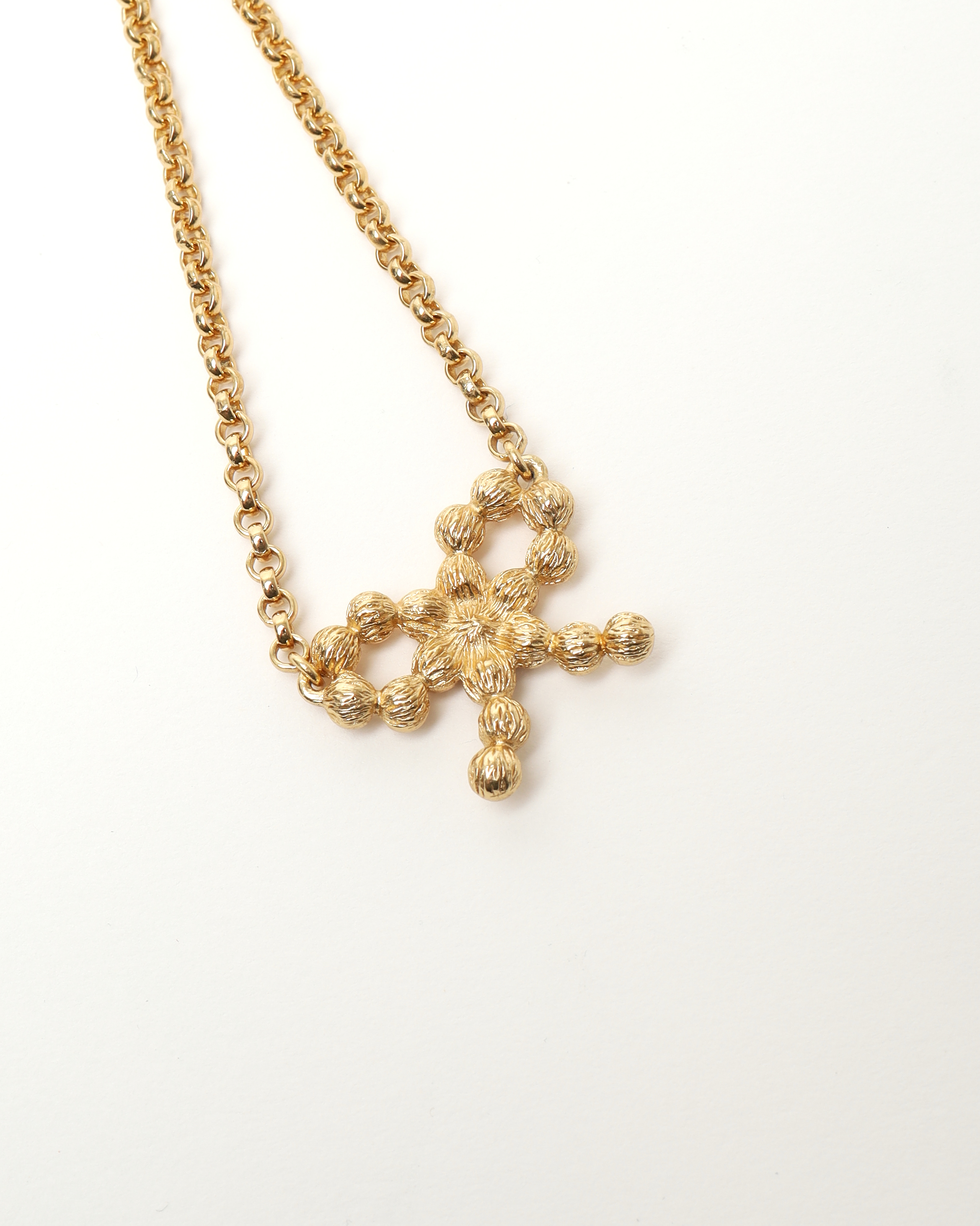 Vintage CHRISTIAN DIOR Ribbon Necklace - A Retro Tale