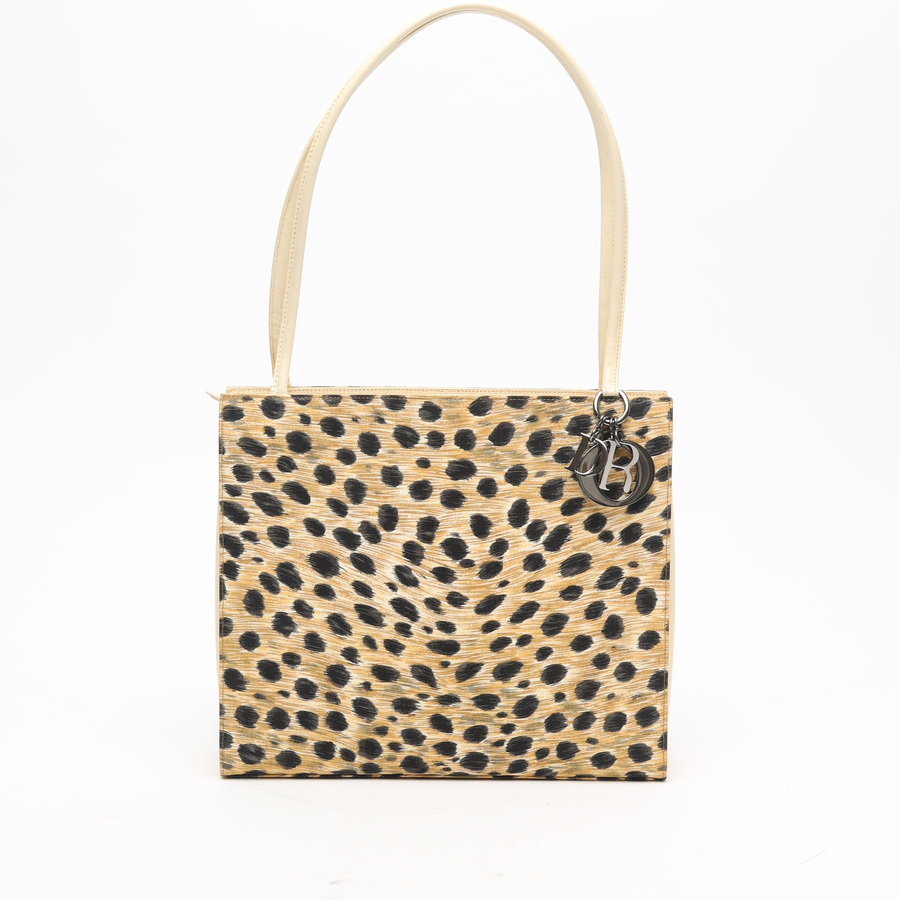 CHRISTIAN DIOR ヒョウ柄トートバッグ CHRISTIAN DIOR ヒョウ柄トートバッグ DIOR】レオパードプリントの新作