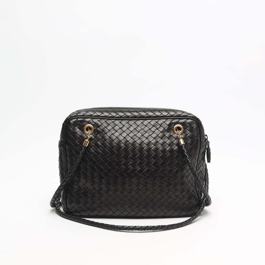 Bottega Veneta Vintage Beige Bag with Intrecciato handles