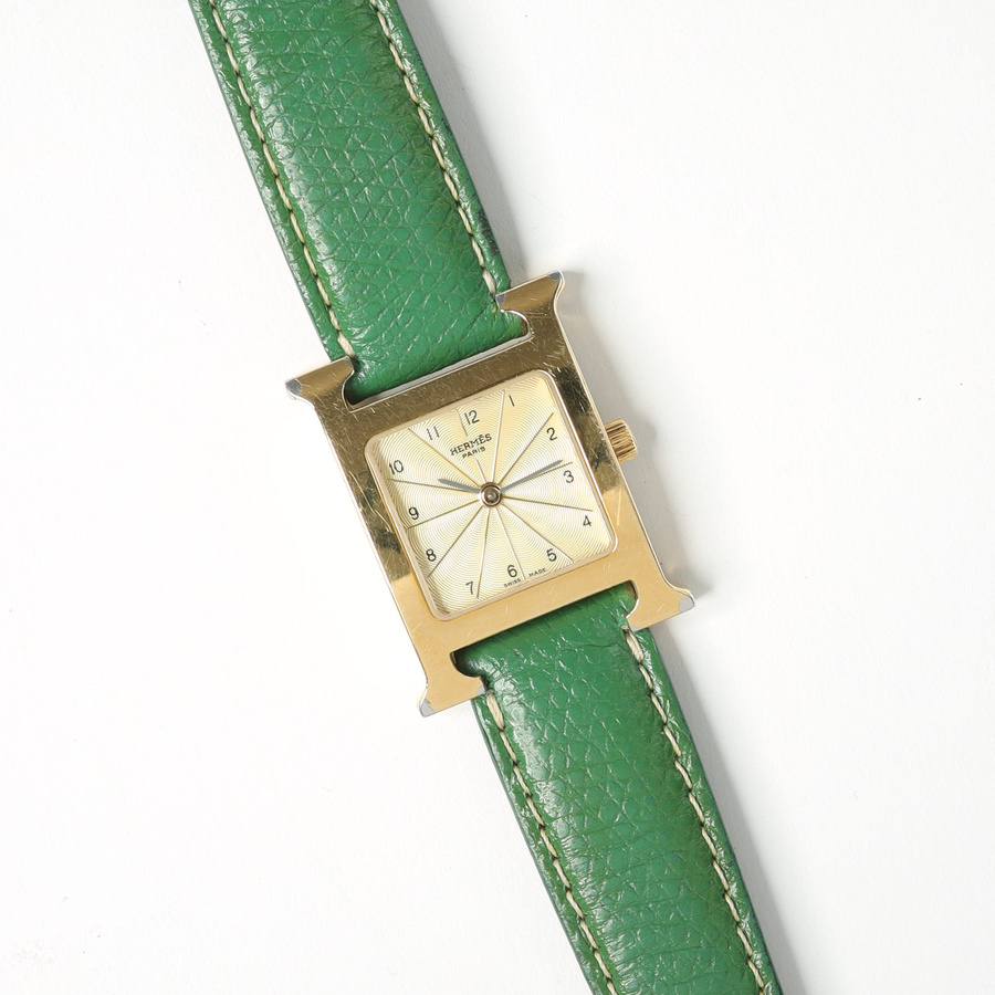 Hermès Heure H HH1.210 HERMES Heure H HH1.210 - Pre-owned - Steel watch | Cresuswatches