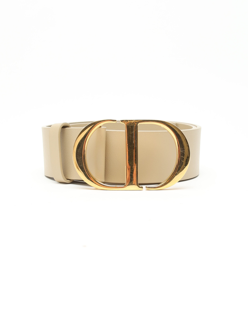 Vintage Christian Dior CD Logo Belt - A Retro Tale