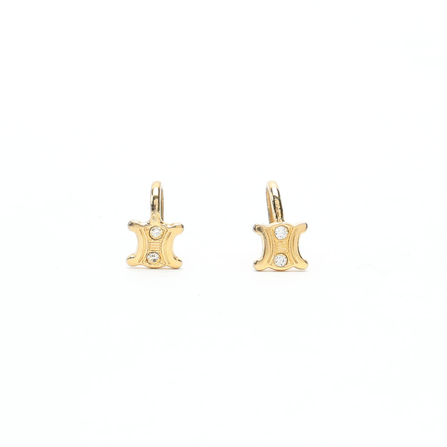 【CELINE】Vintage celine triomphe earclip★イヤリング 22979_ee7a49b04b-808-37544_1-1