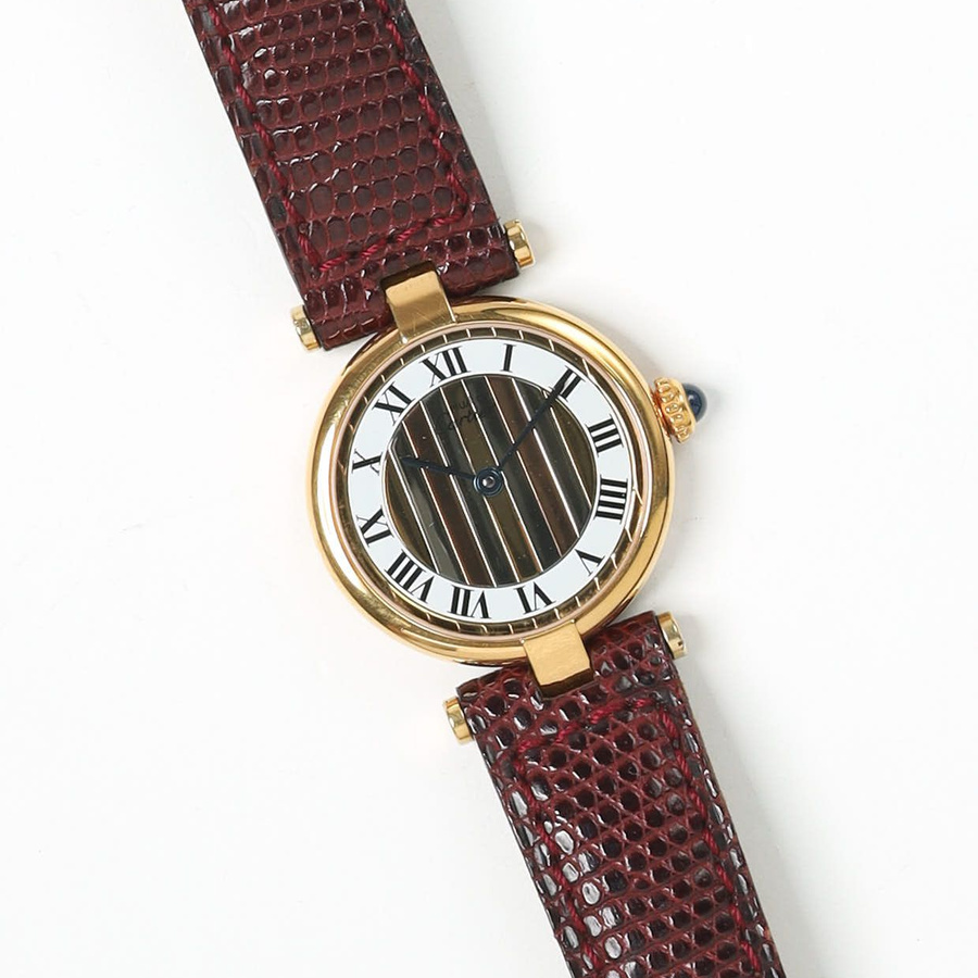 Vintage Cartier Must Vendome 24mm Ref 590004 - A Retro Tale