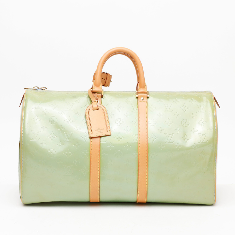 Vintage Louis Vuitton Monogram Vernis Keepall 45 - A Retro Tale