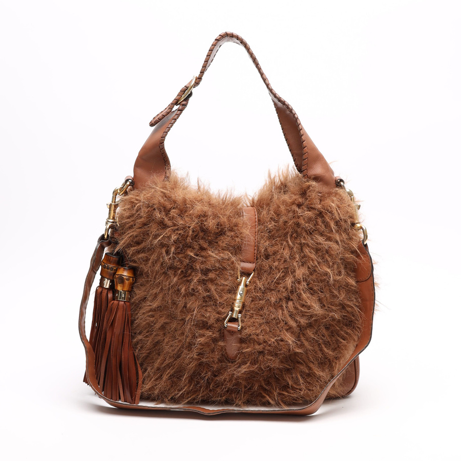 Vintage Gucci New Jackie Fur Bag - A Retro Tale