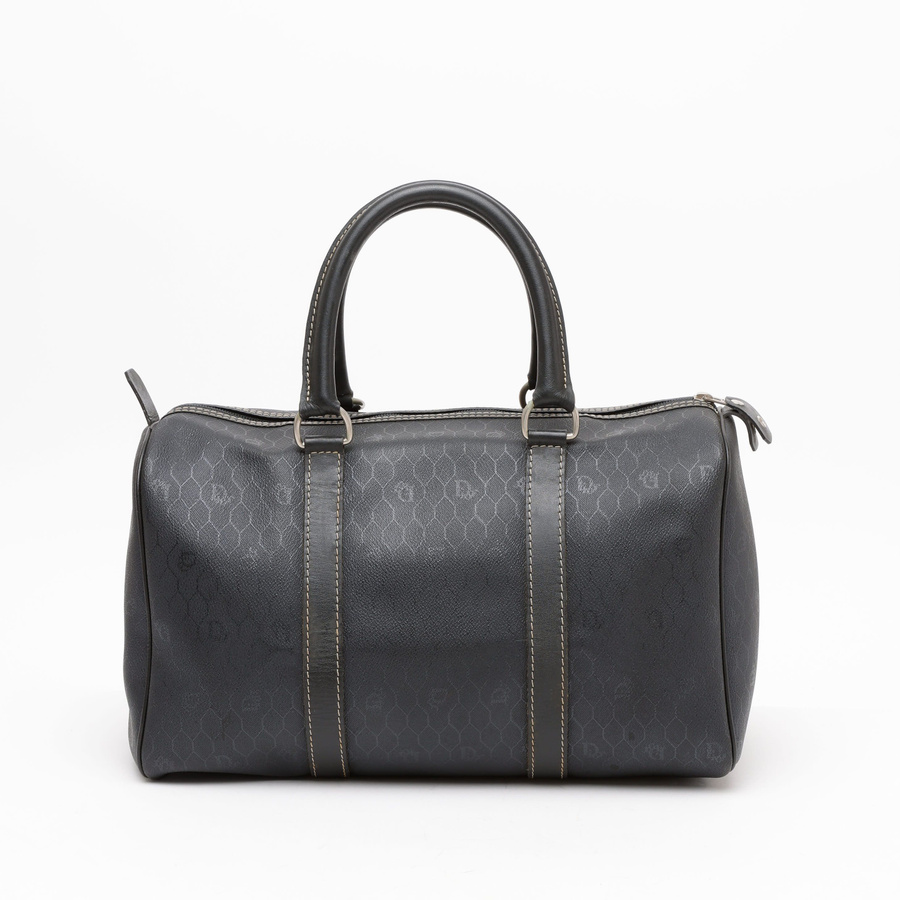 Vintage Christian Dior Honeycomb Boston Bag - A Retro Tale