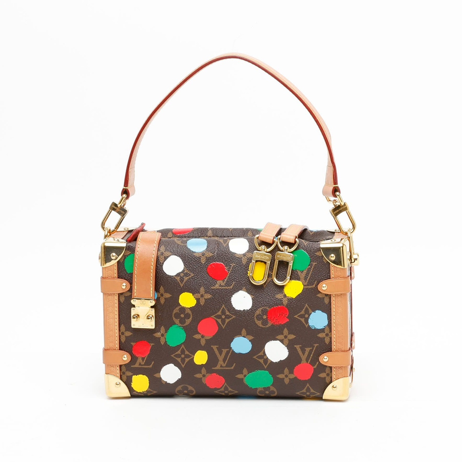 【超美品】YAYOI KUSAMA ドット柄コインケース Yayoi Kusama】草間彌生 かぼちゃ 財布 がま口 黄色 ドット