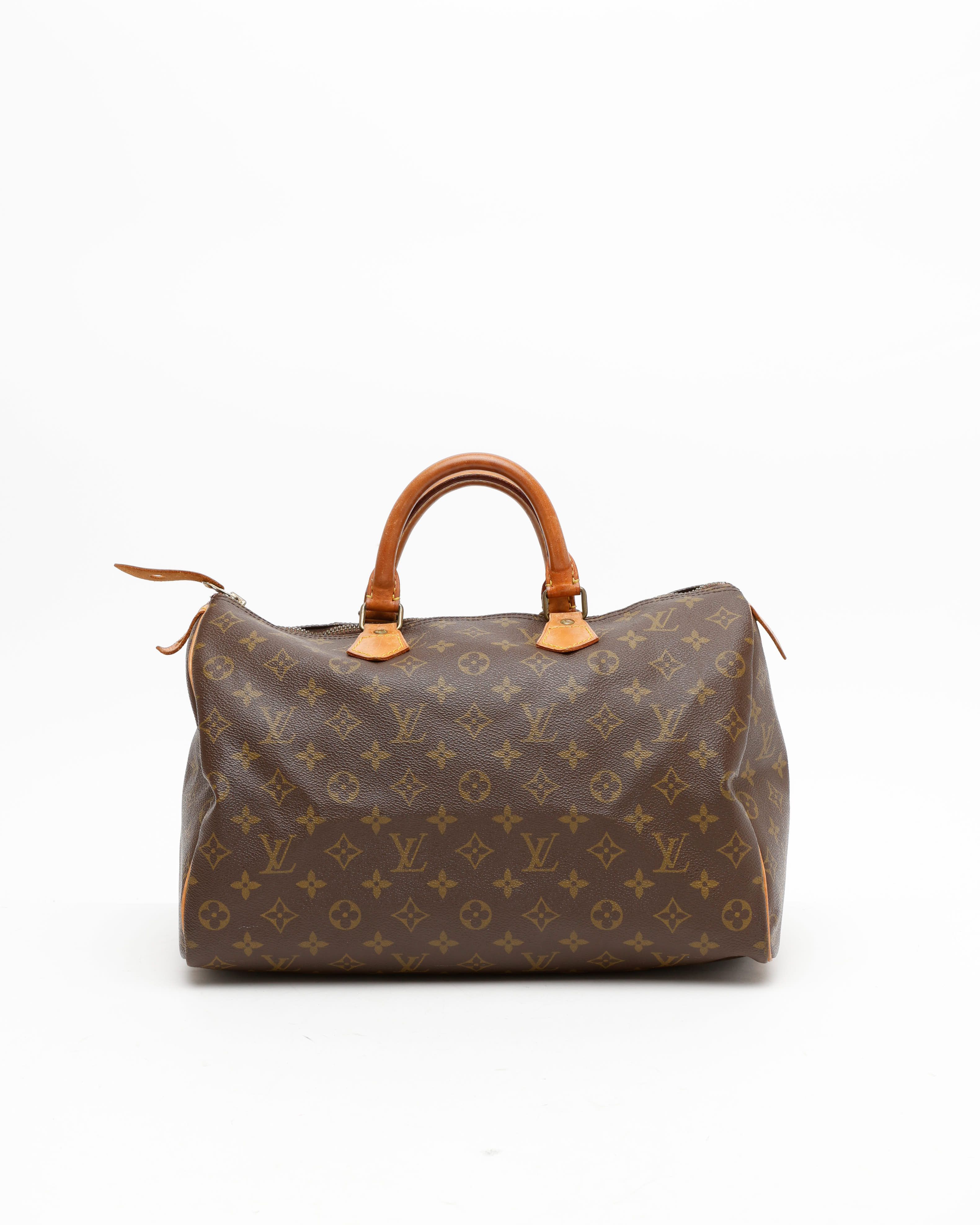 Vintage Louis Vuitton Monogram Speedy 35 - A Retro Tale
