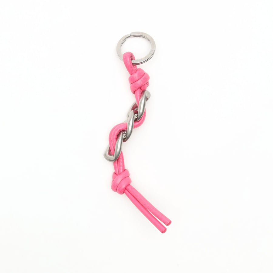 Vintage Bottega Veneta Key Ring - A Retro Tale