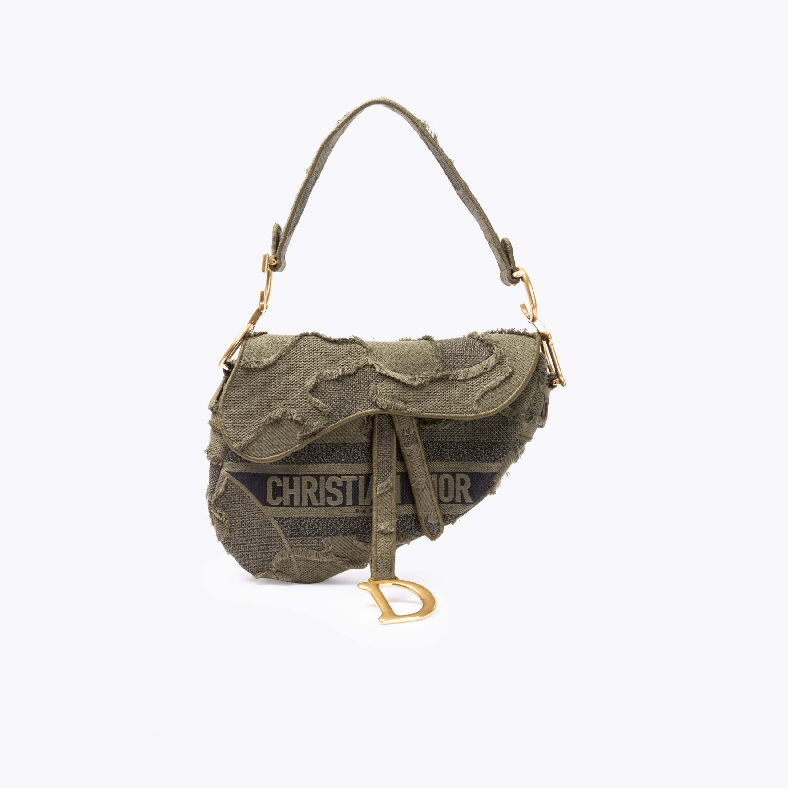 CHRISTIAN DIOR Camouflage Saddle Bag A Retro Tale