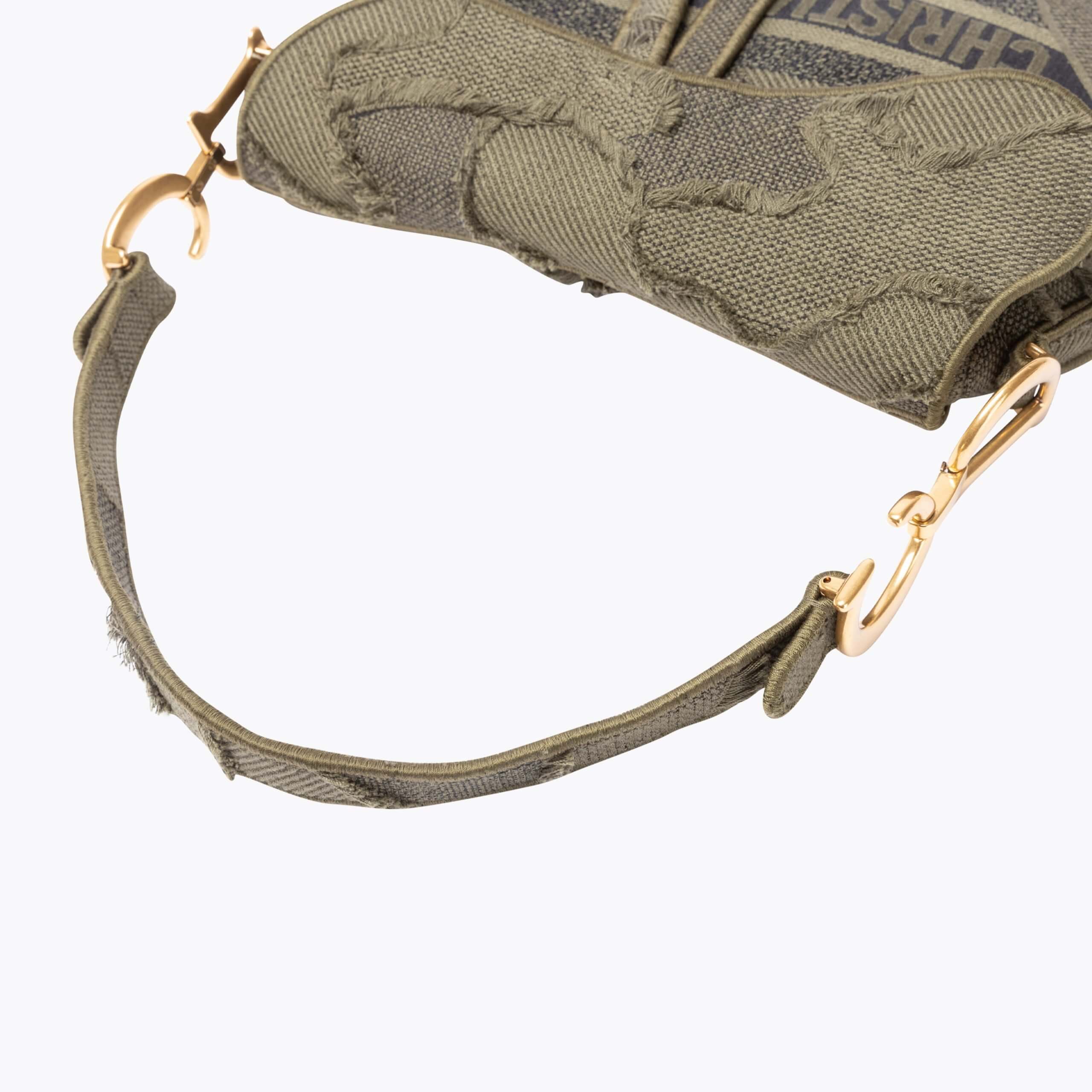 CHRISTIAN DIOR Camouflage Saddle Bag A Retro Tale