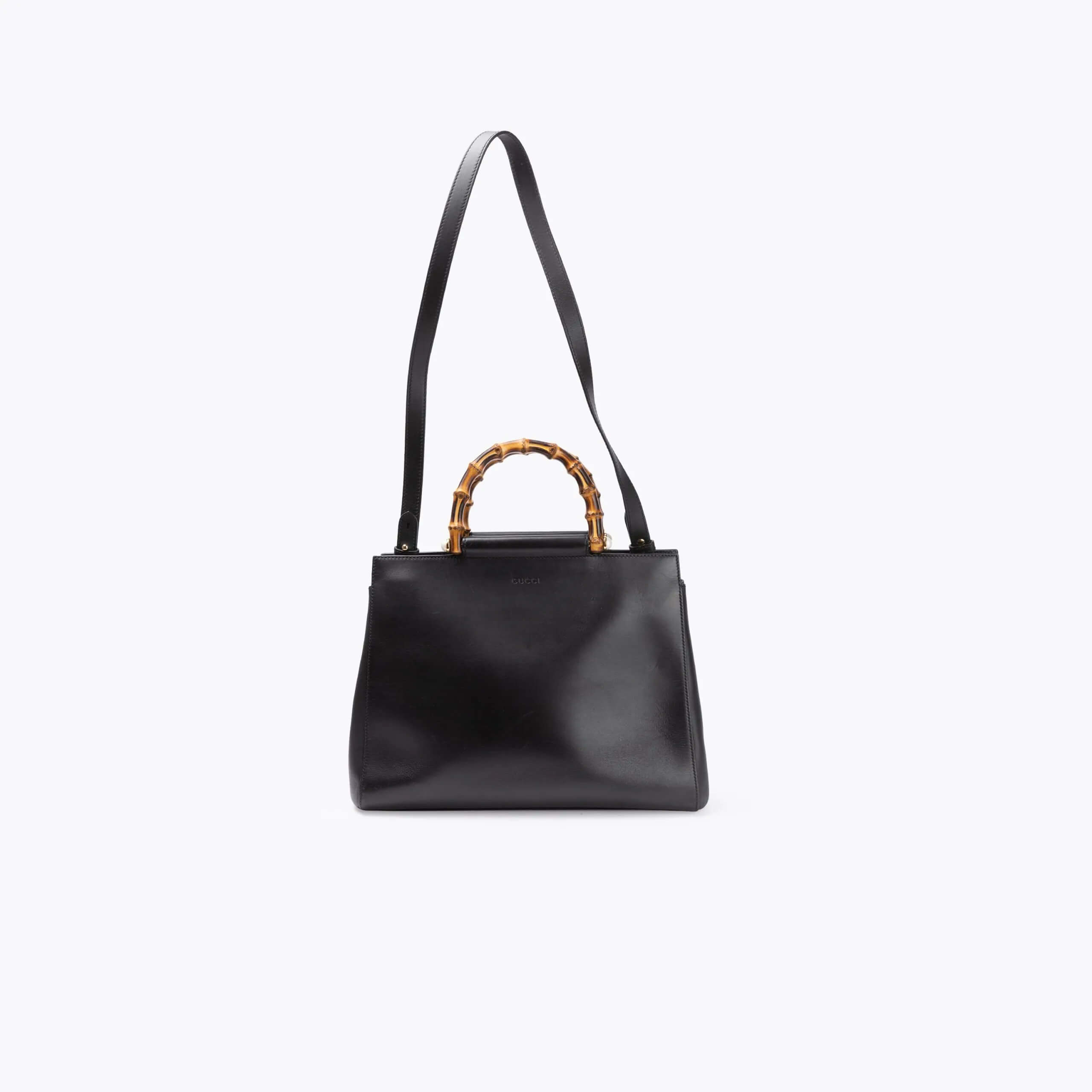 GUCCI Medium Nymphaea Bamboo Bag A Retro Tale