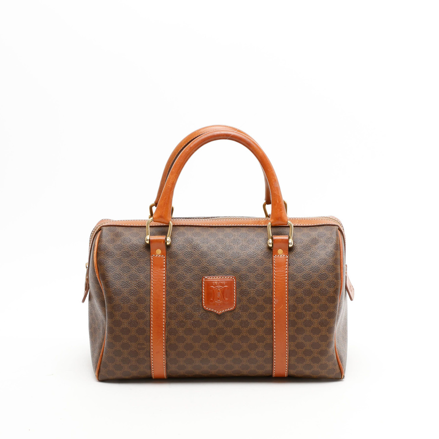 Vintage Céline Macadam Boston Bag - A Retro Tale