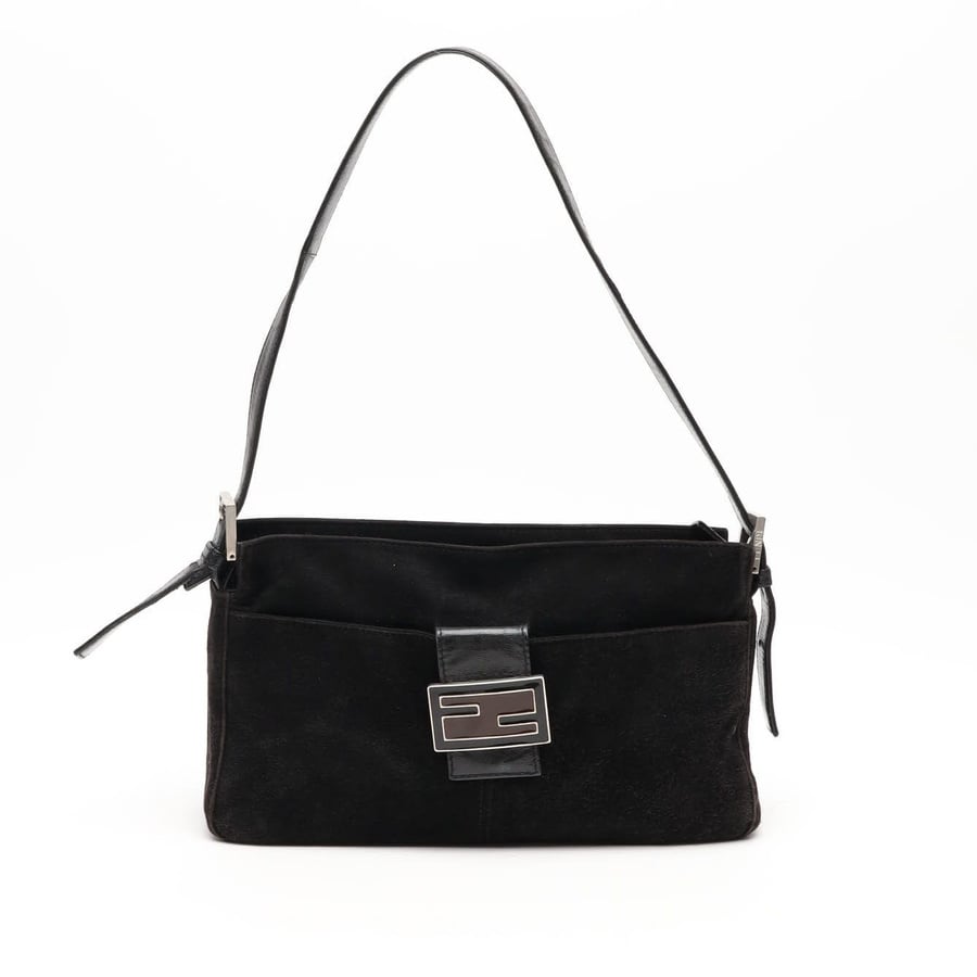Vintage Fendi Suede Baguette Bag - A Retro Tale