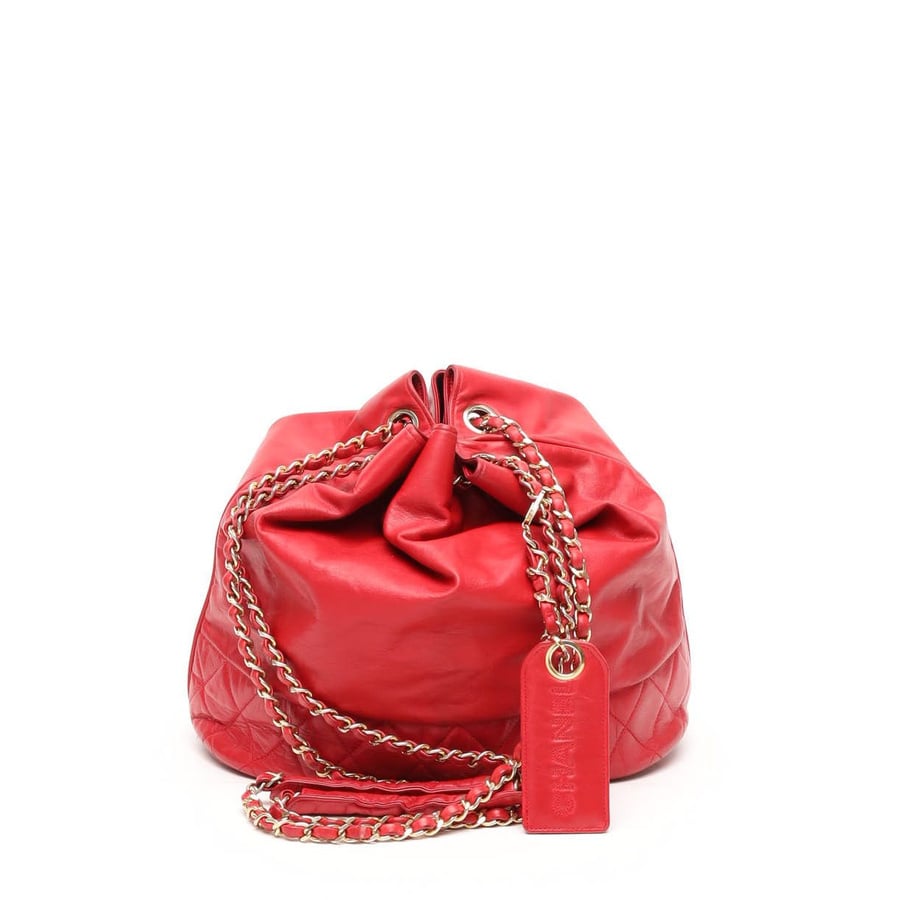 Vintage Quilted Bucket Bag SB001423 Retro Tale