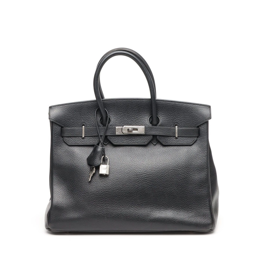 Vintage Hermès Birkin 35 Ardennes Bag - 845-41696
