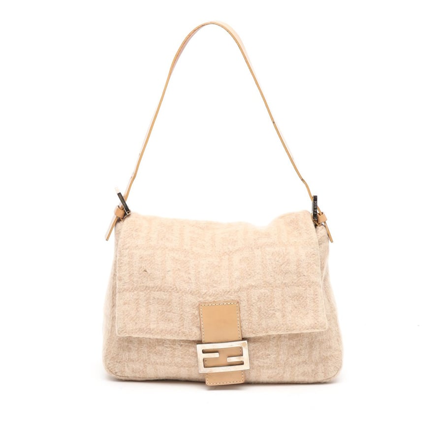 Vintage Fendi Mamma Tweed Bag - WZ602971