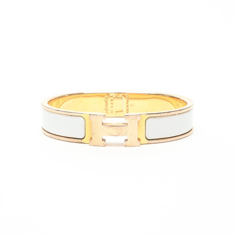 Vintage Hermès Clic H Bracelet AP140401 - A Retro Tale