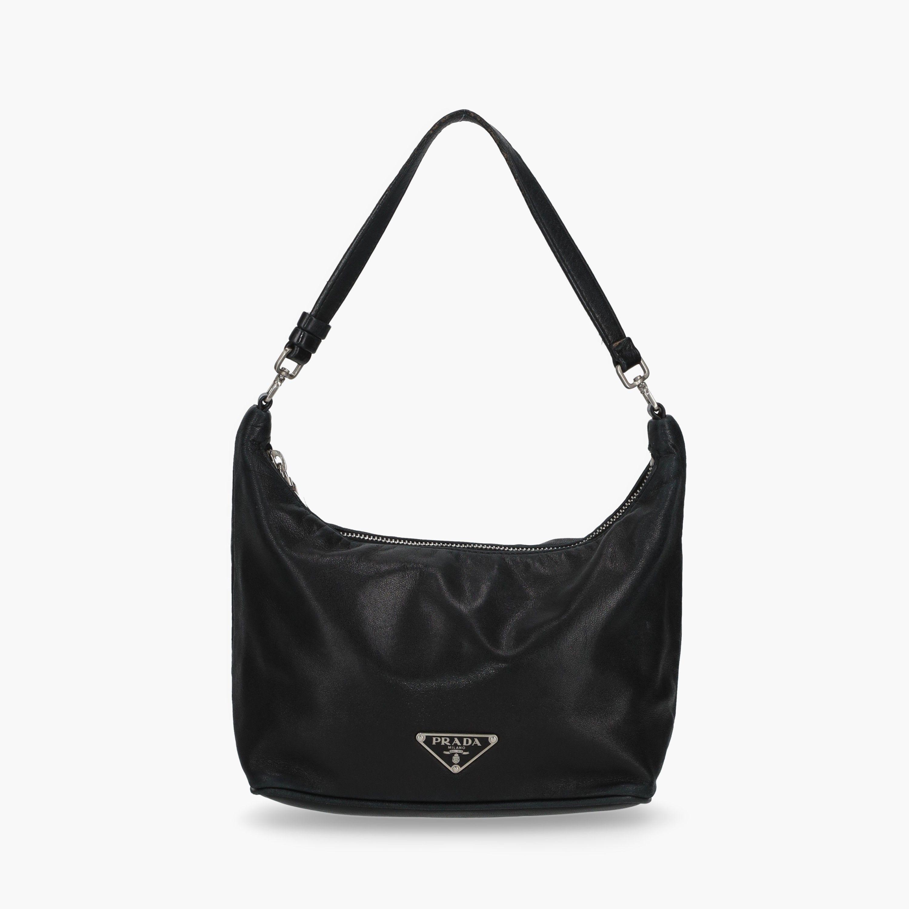 PRADA Small Leather Hobo Bag A Retro Tale