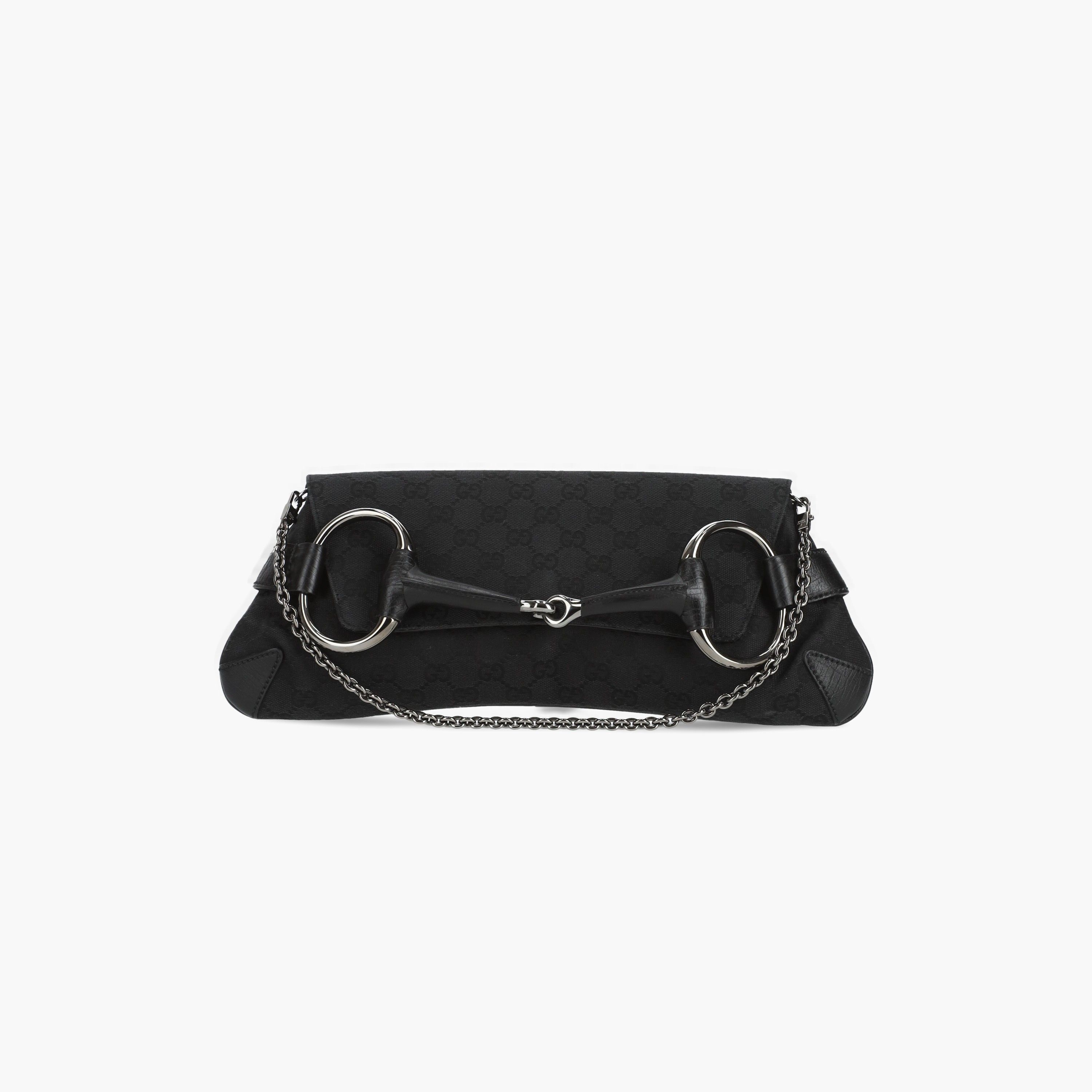 GUCCI Vintage GG Horsebit Shoulder Bag A Retro Tale