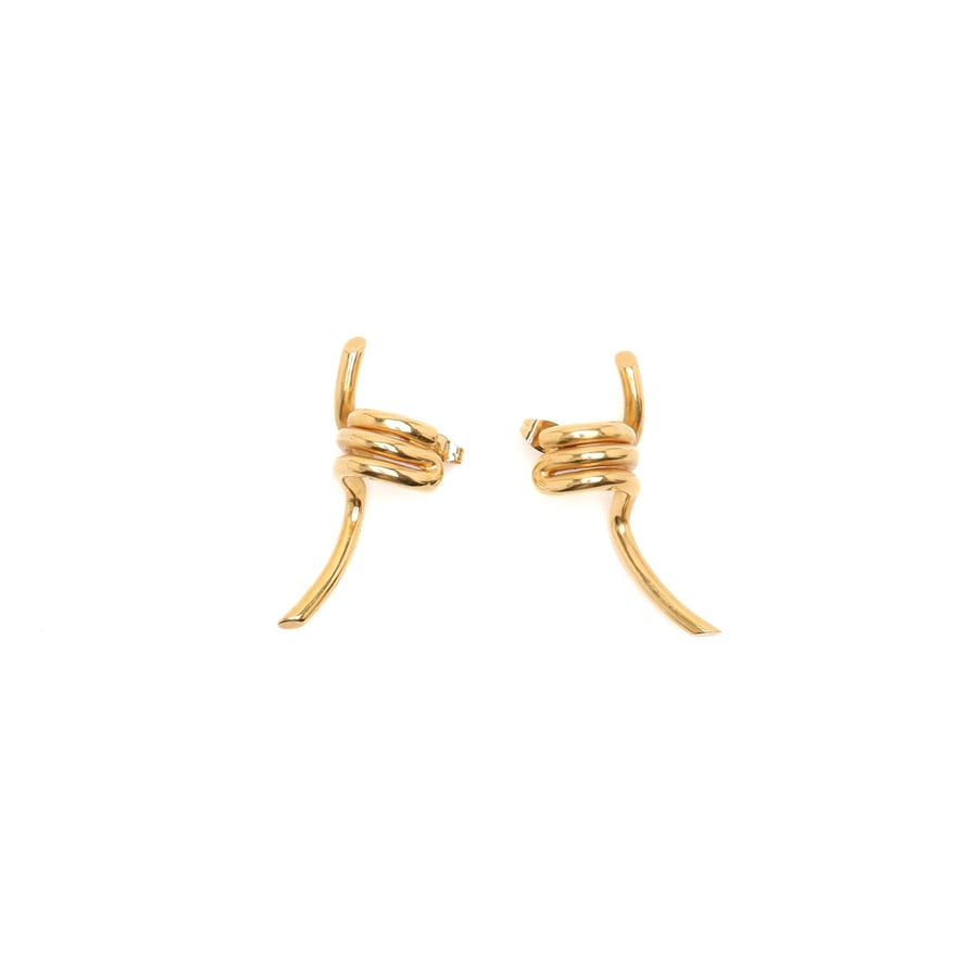 Vintage Céline Knot Earrings - 853-23871 - A Retro Tale