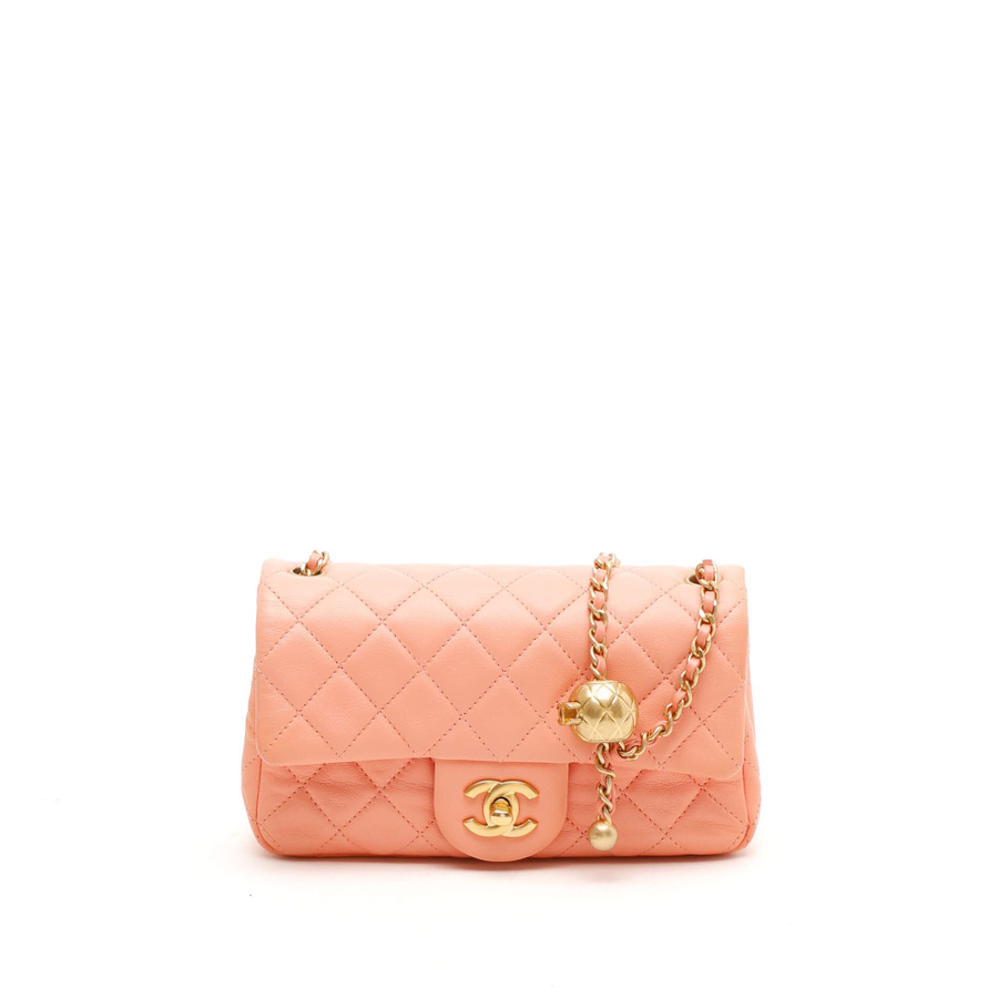 Vintage Chanel Classic Mini Rectangular Pearl Crush Bag - WZ620115