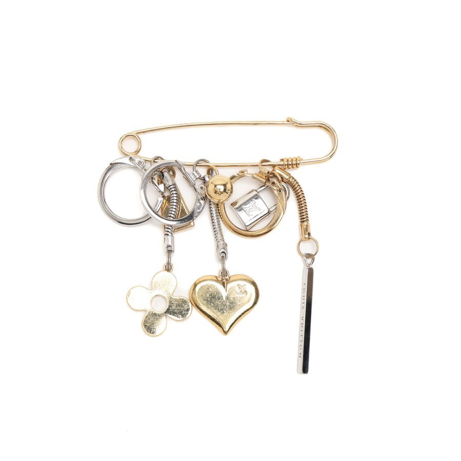 Vintage Louis Vuitton Pin LV Charms Brooch - WZ629116