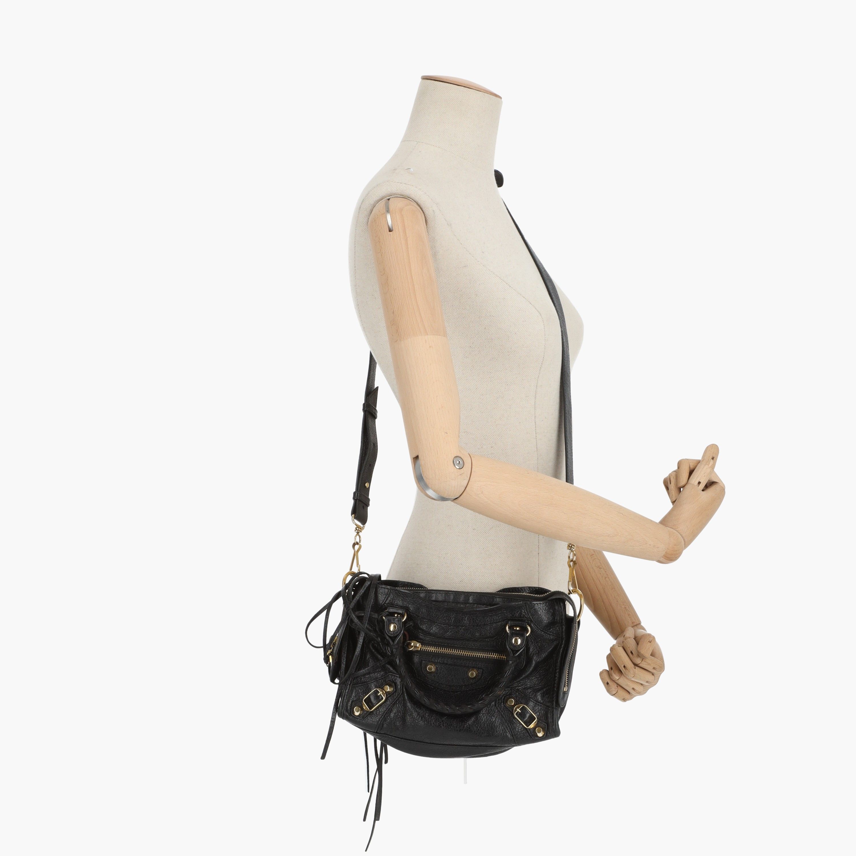 BALENCIAGA Vintage Motocross Classic Mini City Crossbody Bag A Retro Tale