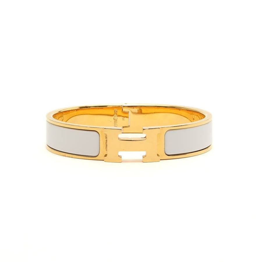 Vintage Hermès Clic H Bracelet - 860-30831 - A Retro Tale