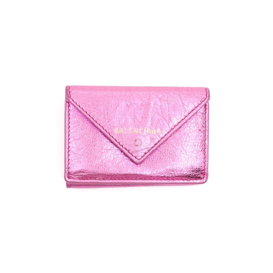 Vintage Balenciaga Paper Mini Wallet - 2260002283407
