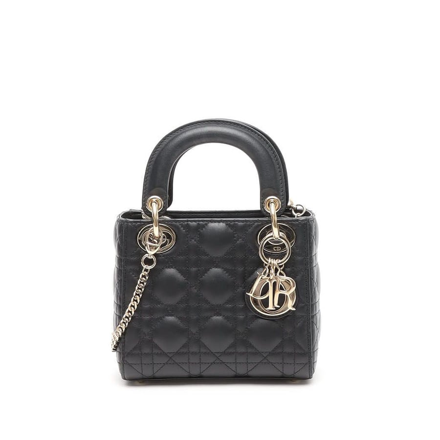 Vintage Christian Dior Mini Lady Dior Bag - YZ078873