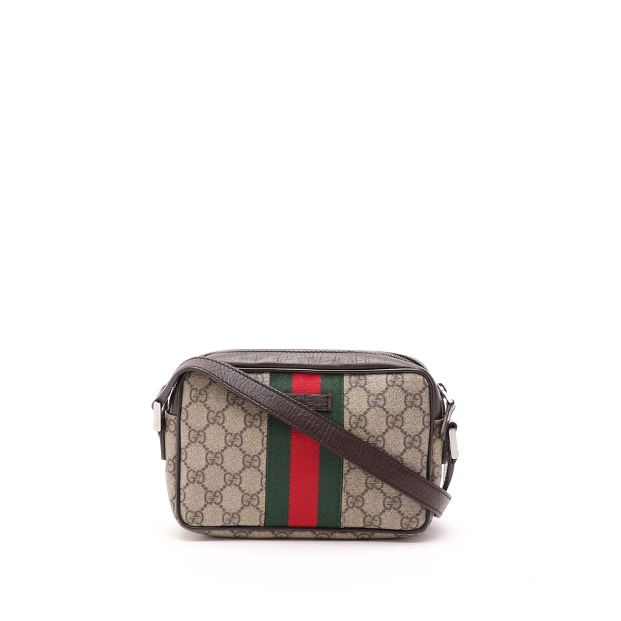Gucci ショルダーバッグ Vintage Gucci GG Supreme Crossbody Bag - WZ621923