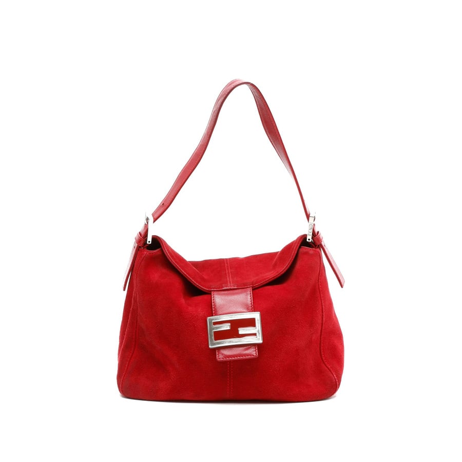 Vintage Fendi Suede Baguette Bag - 867-33635