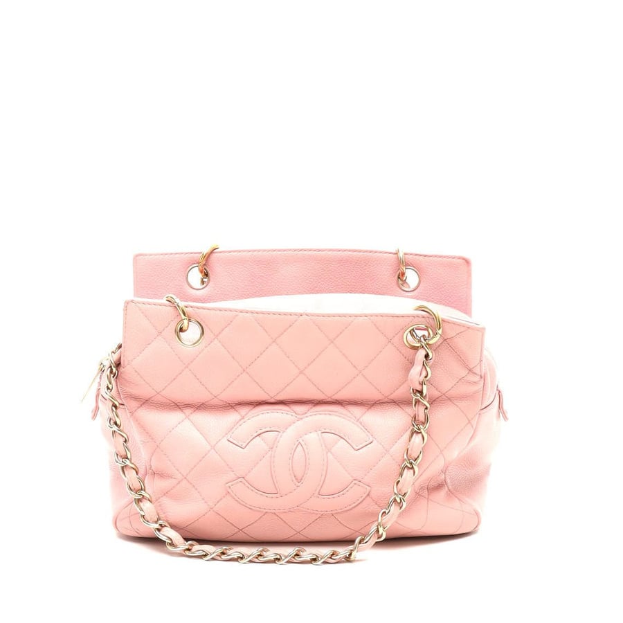 Vintage Chanel Caviar Petite Timeless Tote Bag - 864-37597