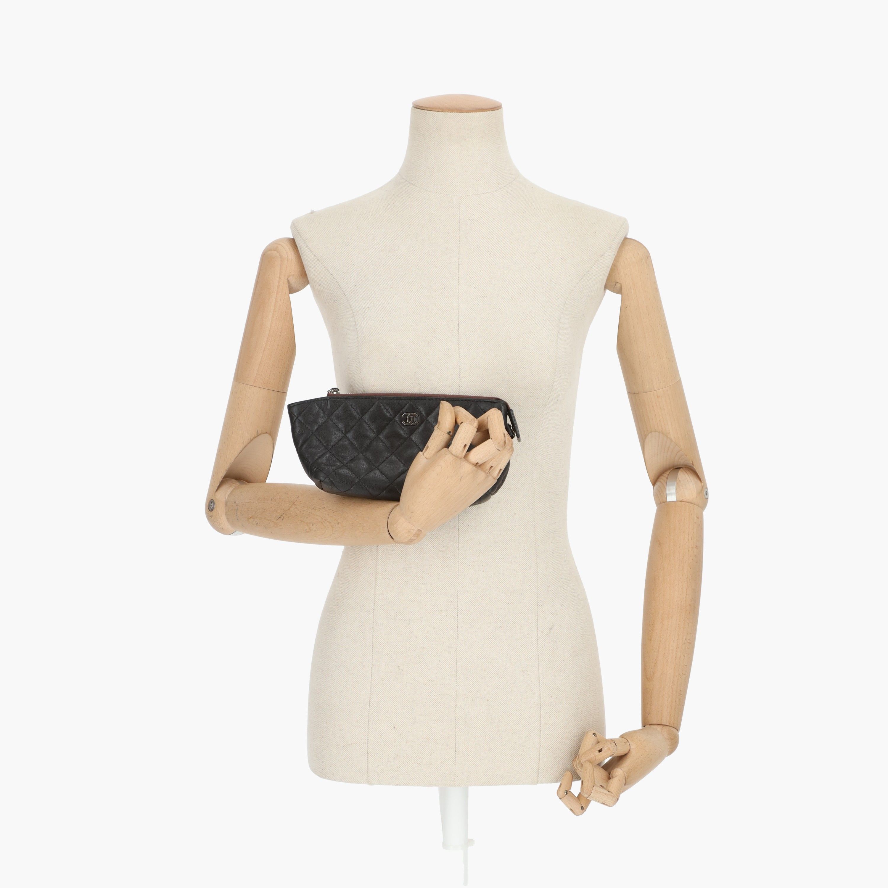 CHANEL Vintage Quilted Cosmetic Pouch A Retro Tale