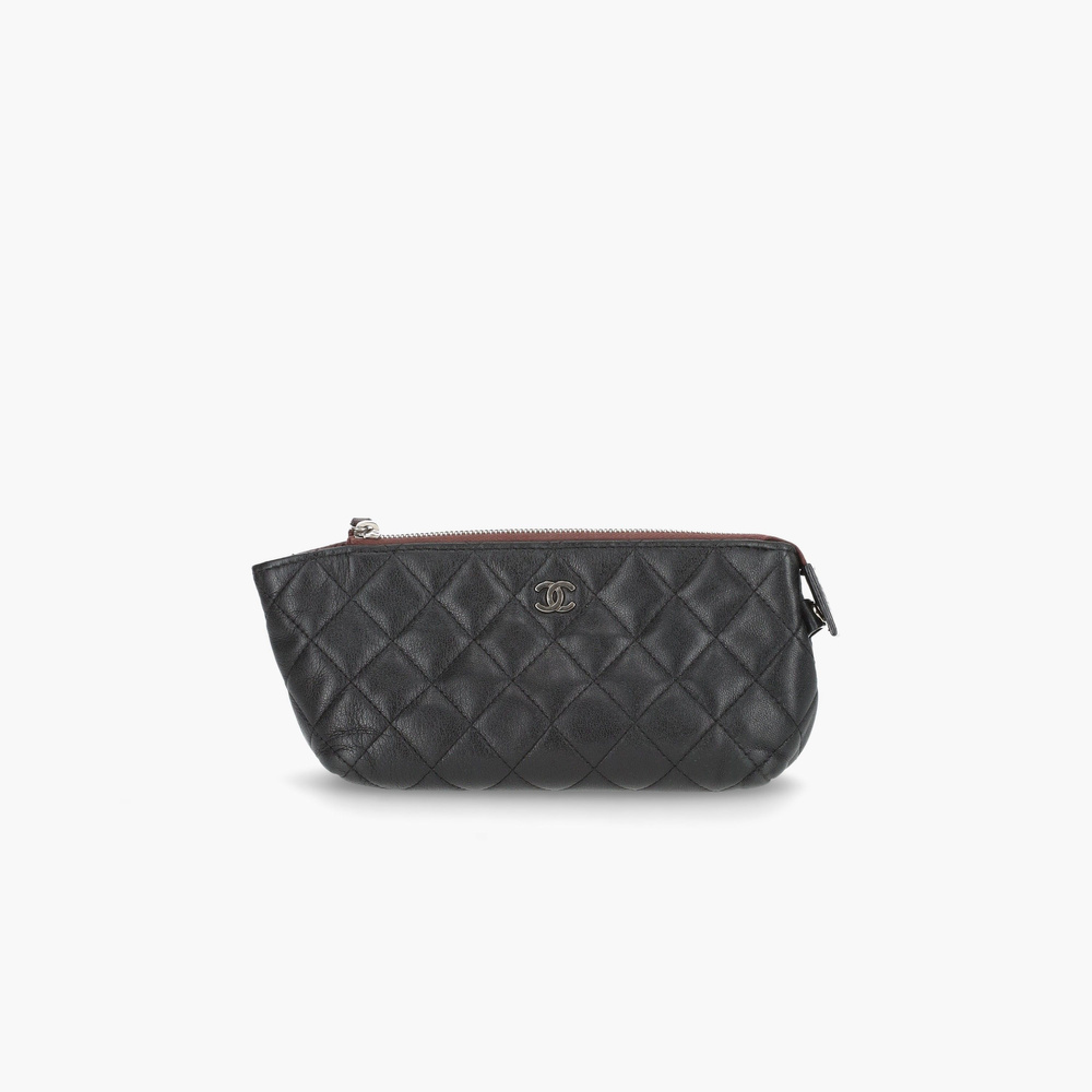 CHANEL Vintage Quilted Cosmetic Pouch A Retro Tale