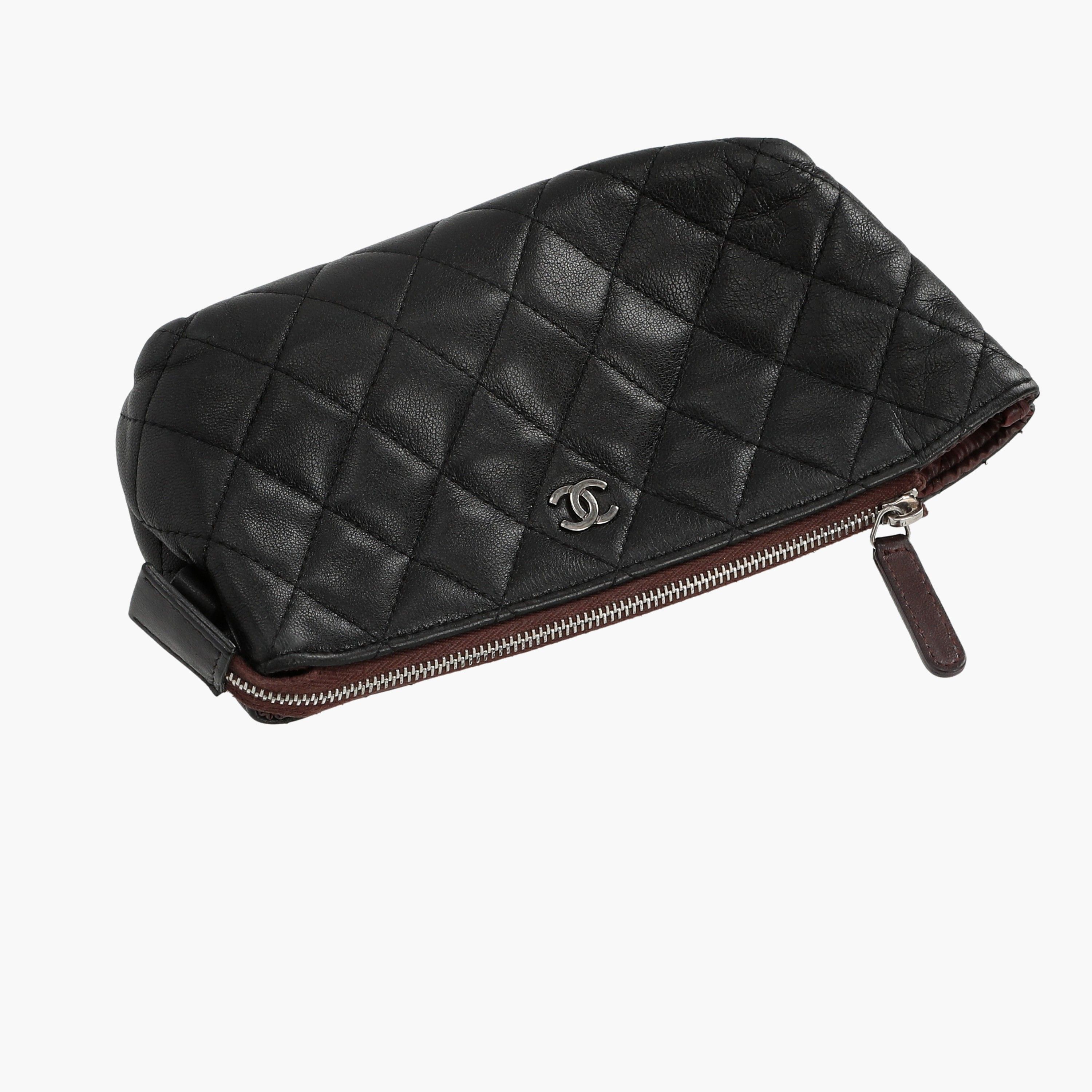 CHANEL Vintage Quilted Cosmetic Pouch A Retro Tale