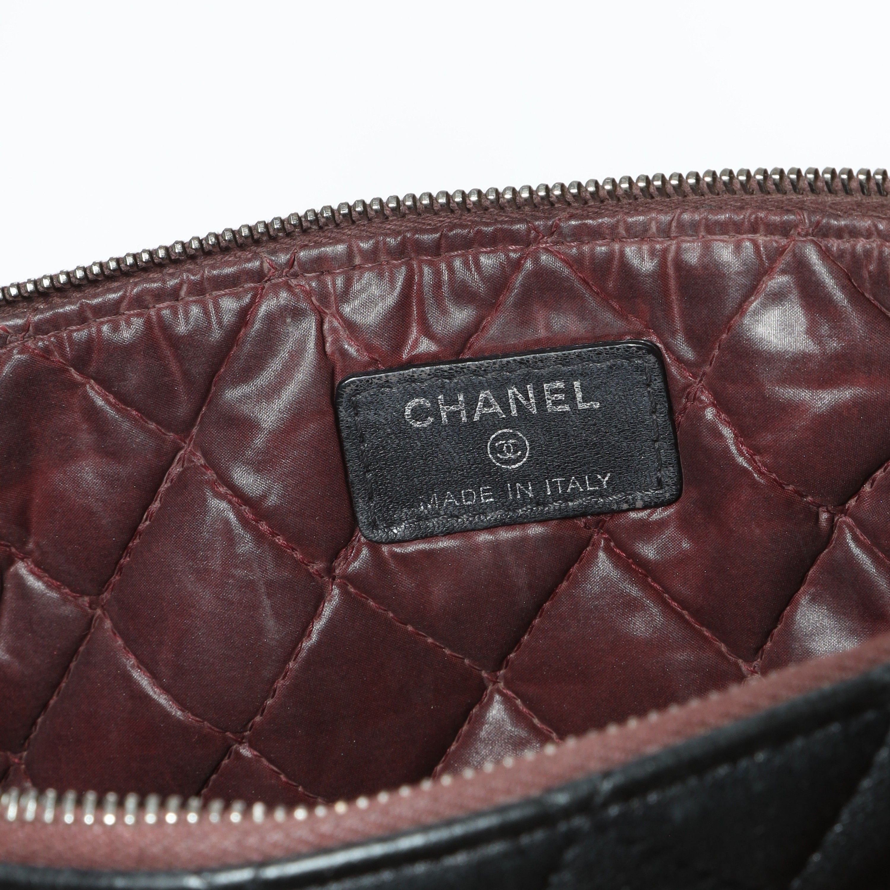 CHANEL Vintage Quilted Cosmetic Pouch A Retro Tale