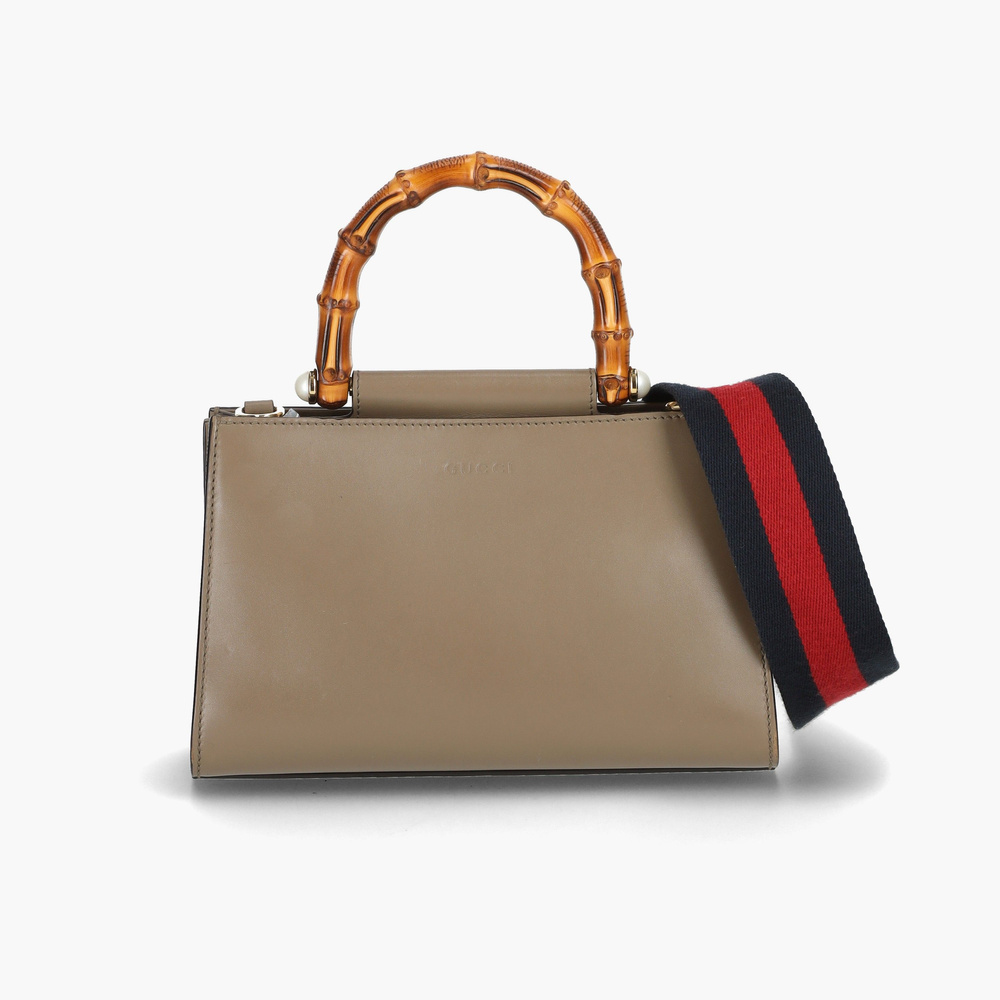 GUCCI Vintage Small Nymphaea Bamboo Bag A Retro Tale