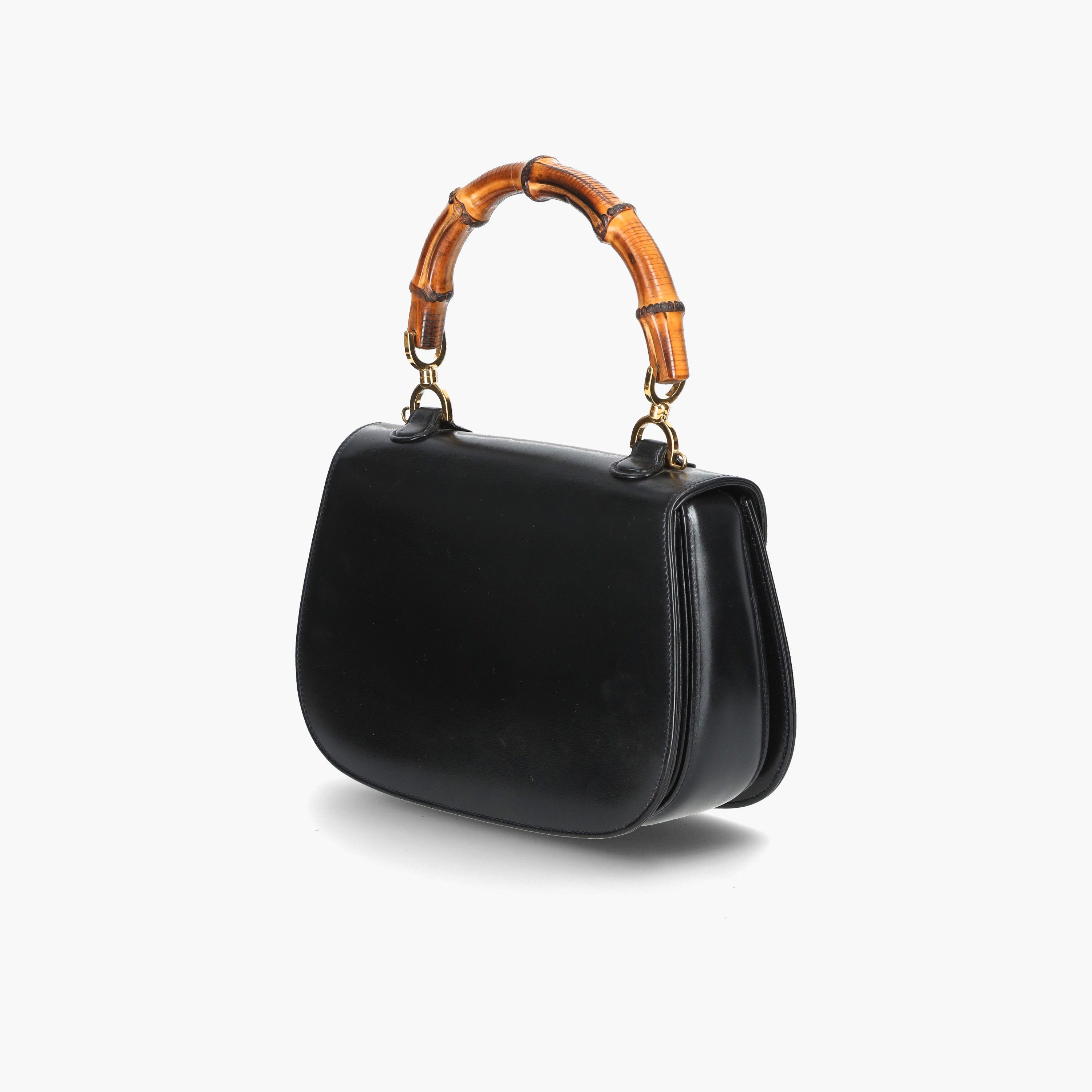 GUCCI Vintage Bamboo Medium Top Handle Bag A Retro Tale