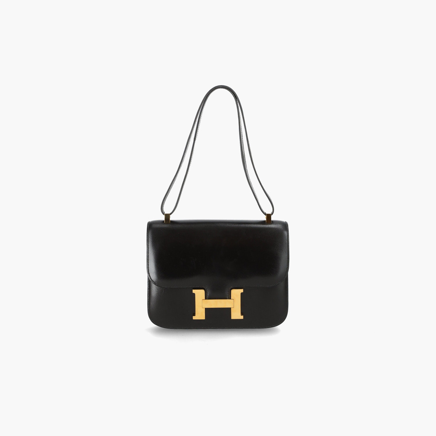 A Retro Tale HERMES Vintage Box Constance 24 Bag