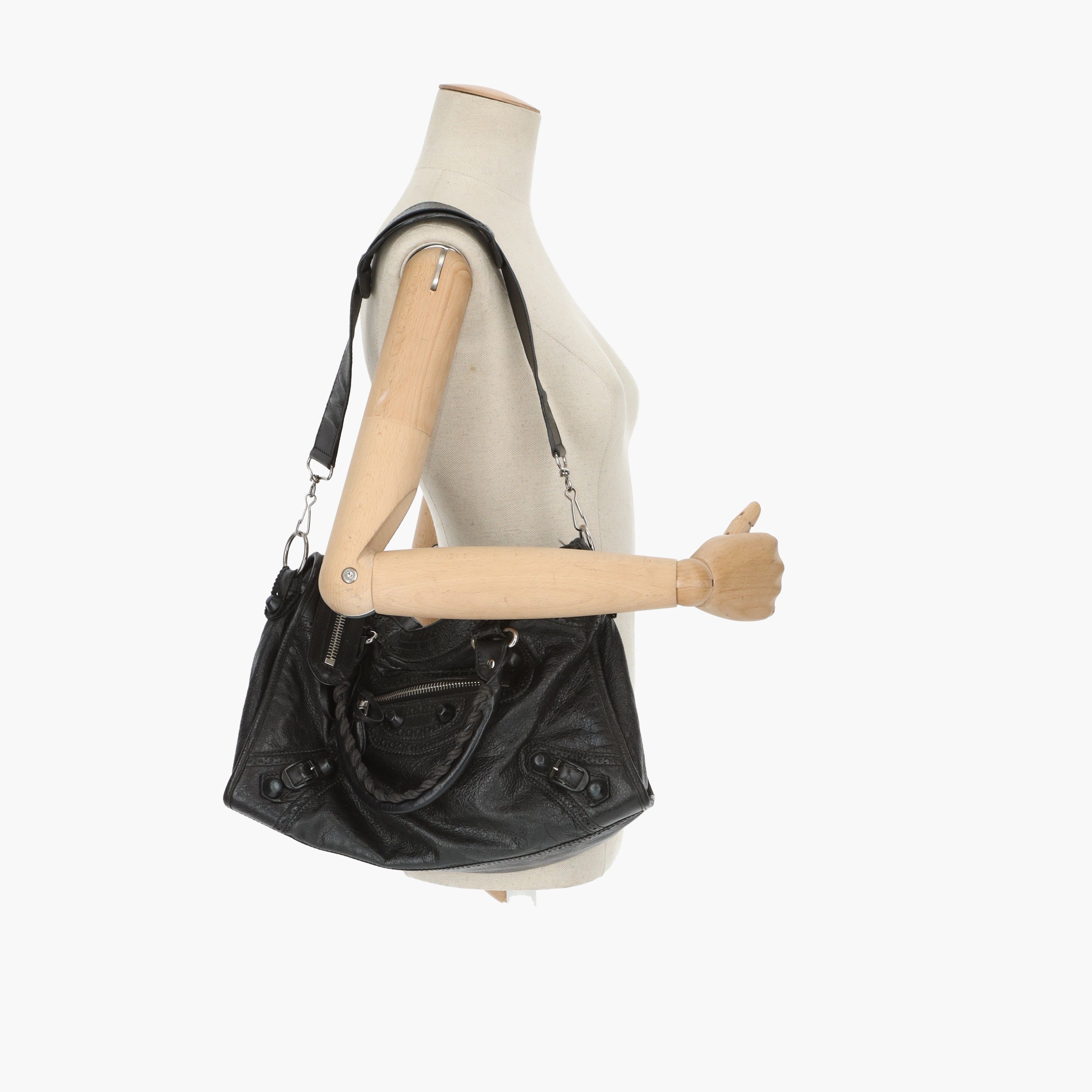 BALENCIAGA Vintage City Shoulder Bag A Retro Tale