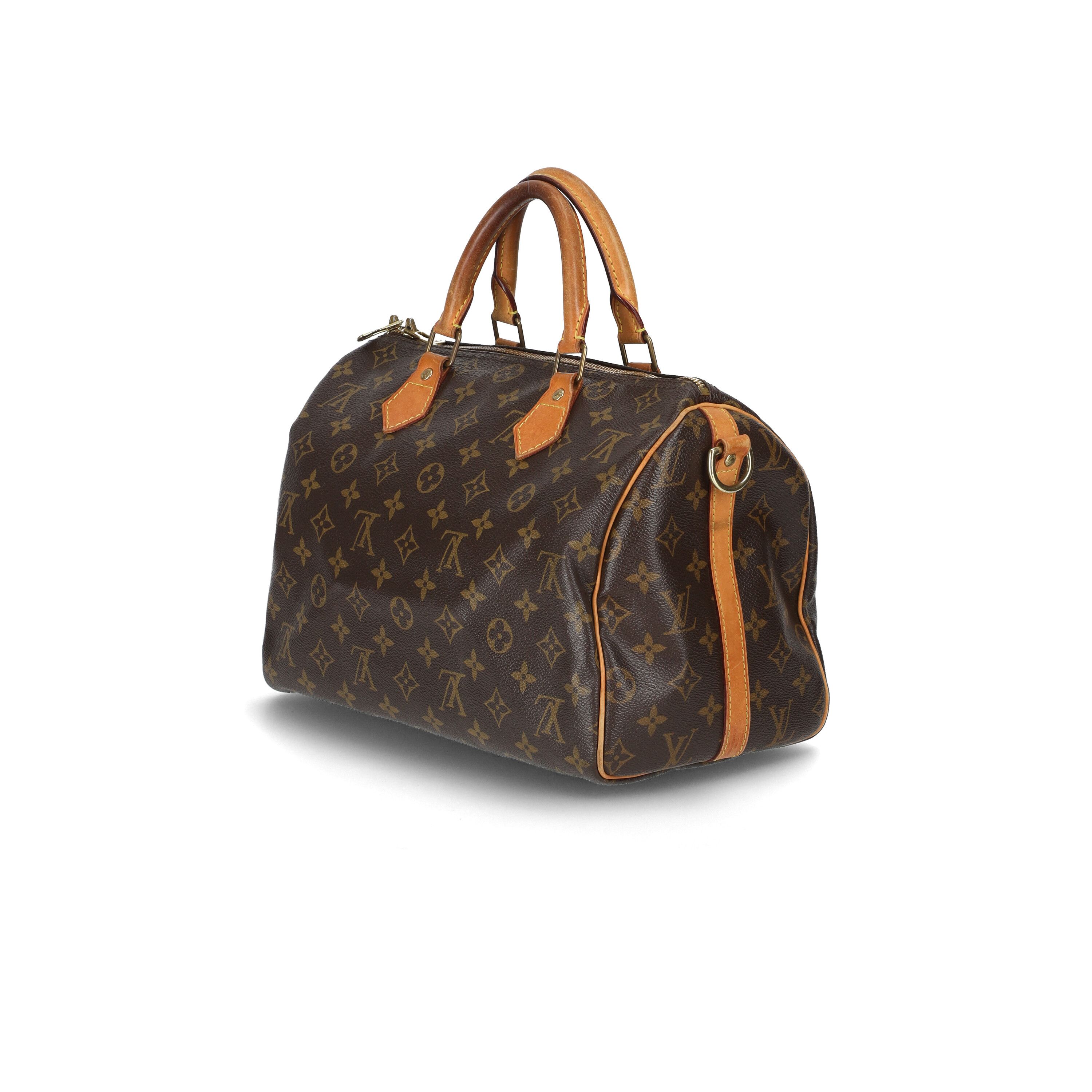 LOUIS VUITTON Vintage Monogram Speedy Bandouliere 30 Bag - A Retro Tale