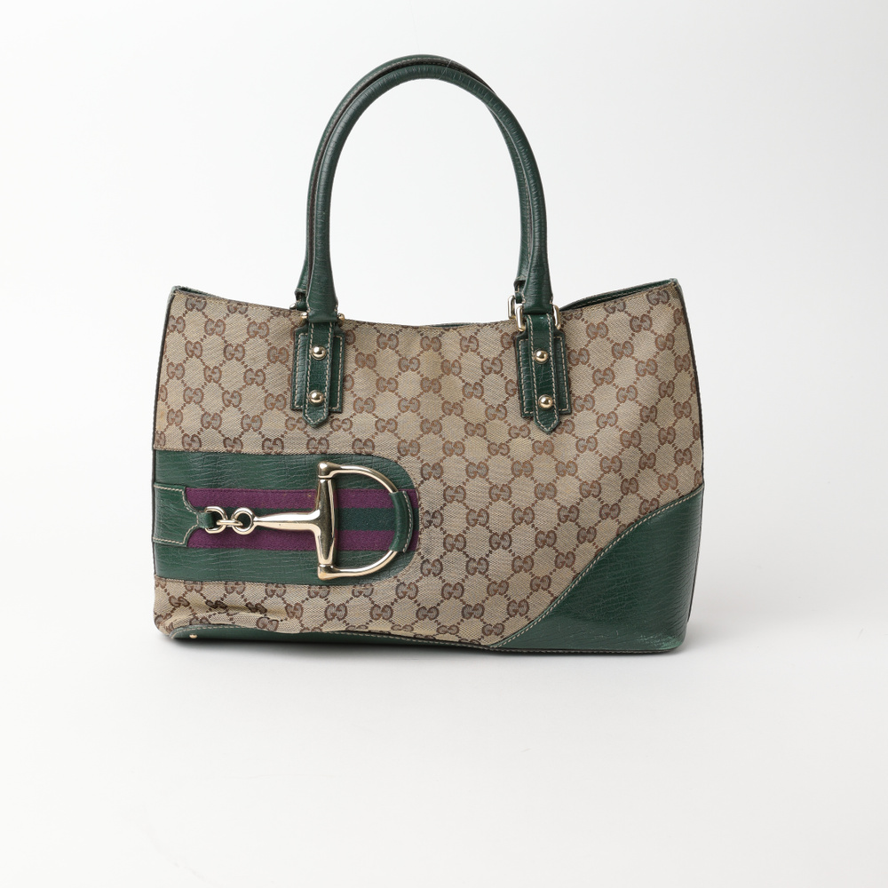 GUCCI Vintage Horsebit Tote Bag A Retro Tale