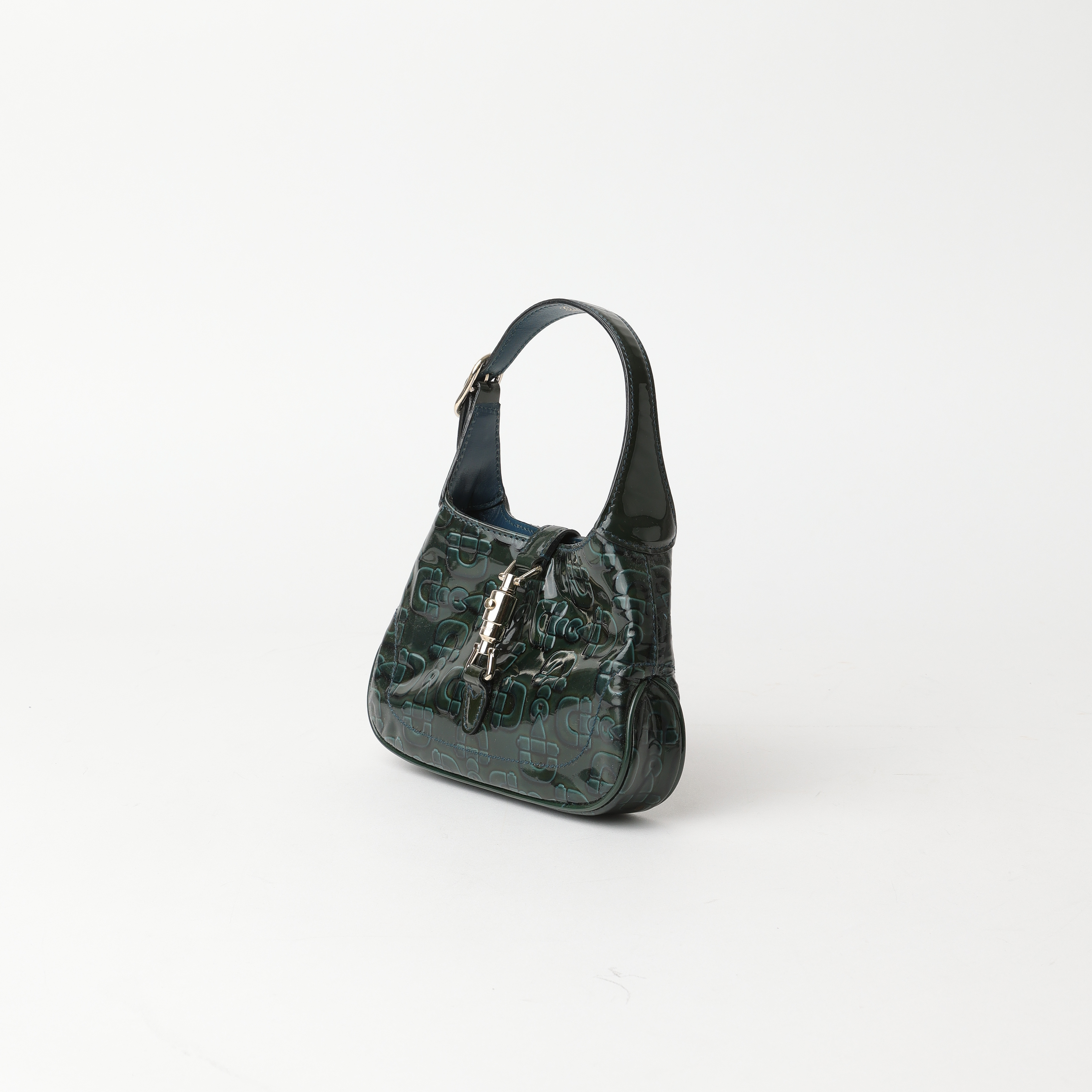 Gucci Women 'Jackie' Black Handbag With Horsebit On The Front And Removable Shoulder Strap In Leather Woman