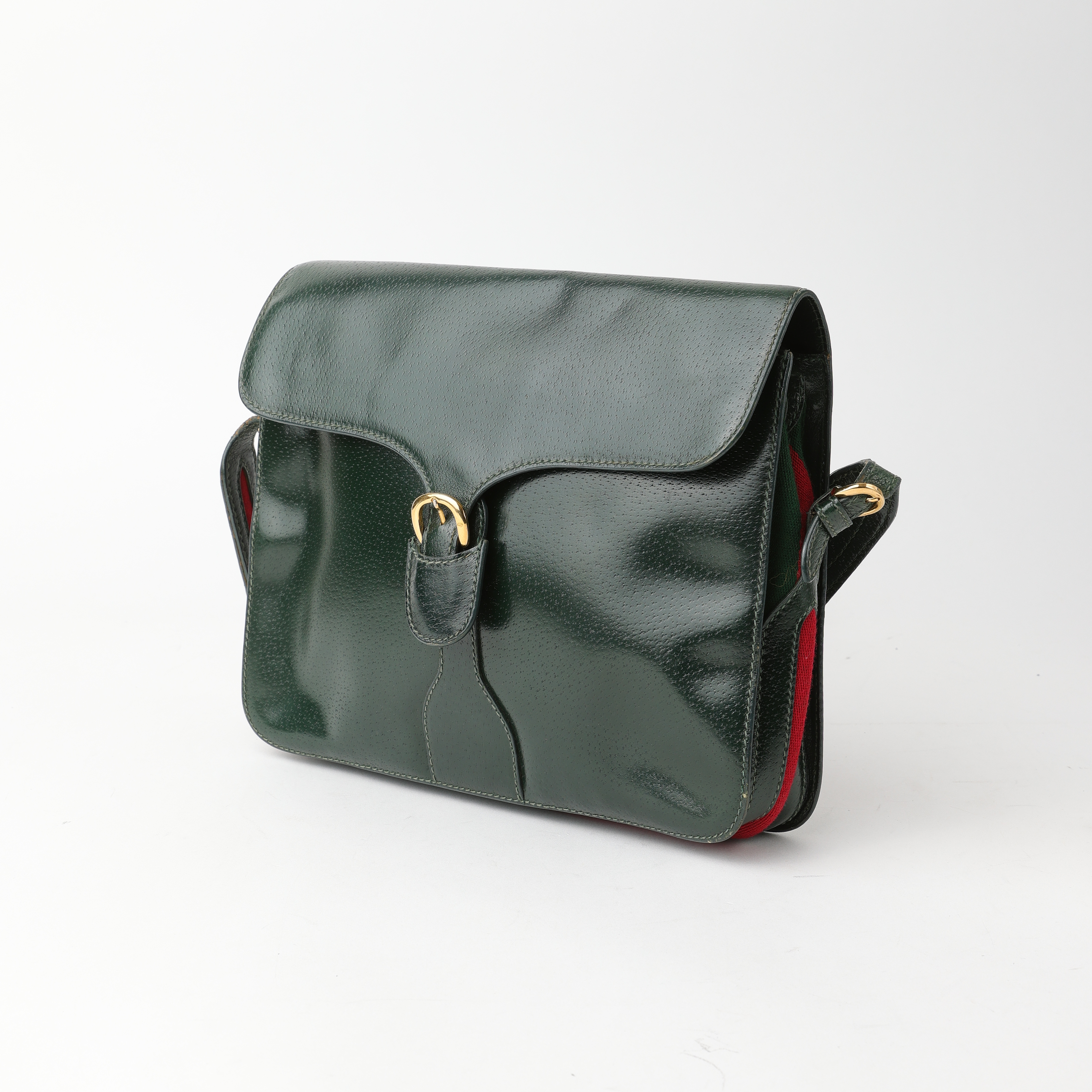 GUCCI Vintage Sherry Crossbody Bag - A Retro Tale