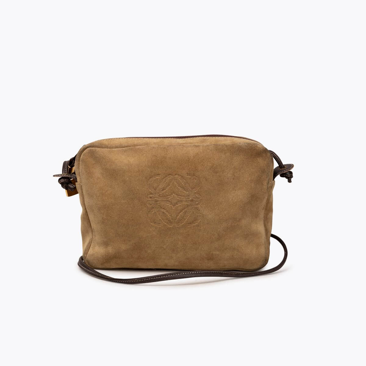 LOEWE Suede Crossbody Bag