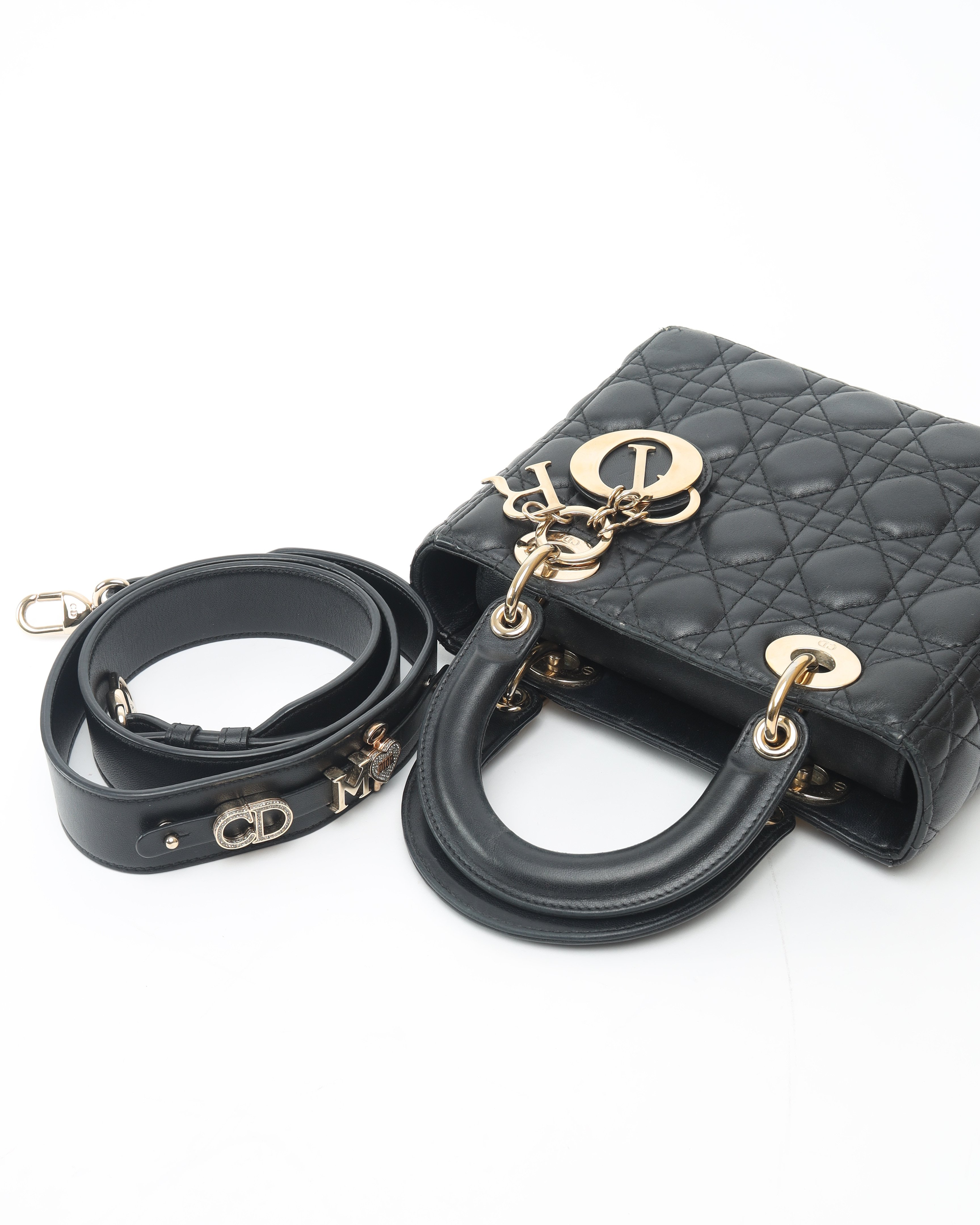 Dior Christian  Small My Lady  Abc Bag